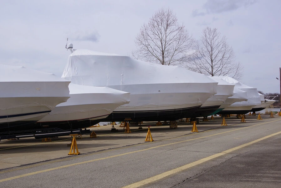 Launch Boat Protection and winter time storage